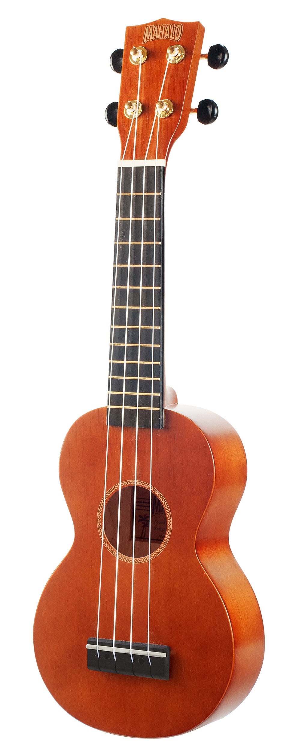 Mahalo M1 Rainbow Series Soprano Ukulele - Brown