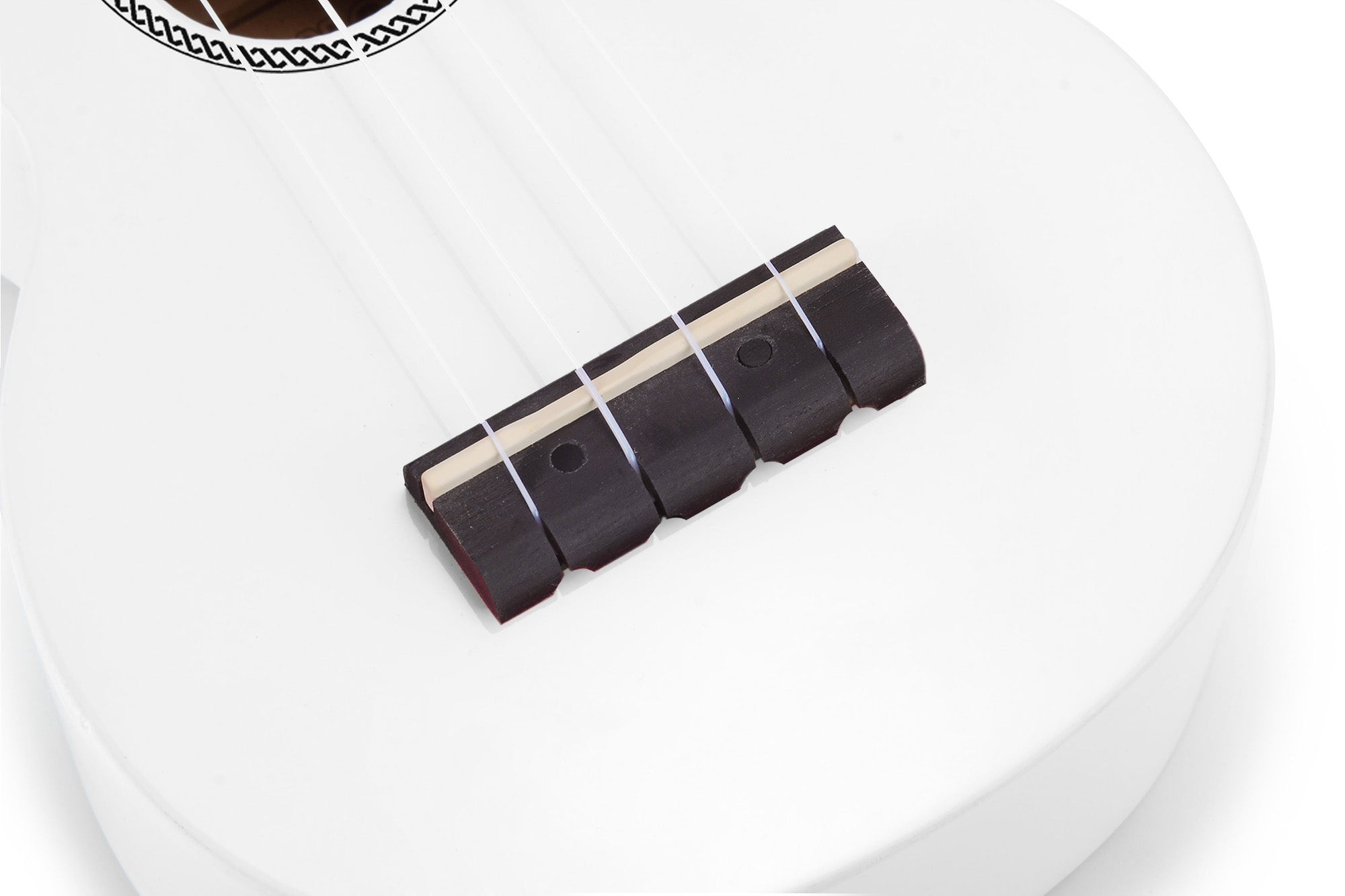 Mahalo M1 Rainbow Series Soprano Ukulele - White