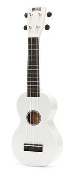 Mahalo M1 Rainbow Series Soprano Ukulele - White
