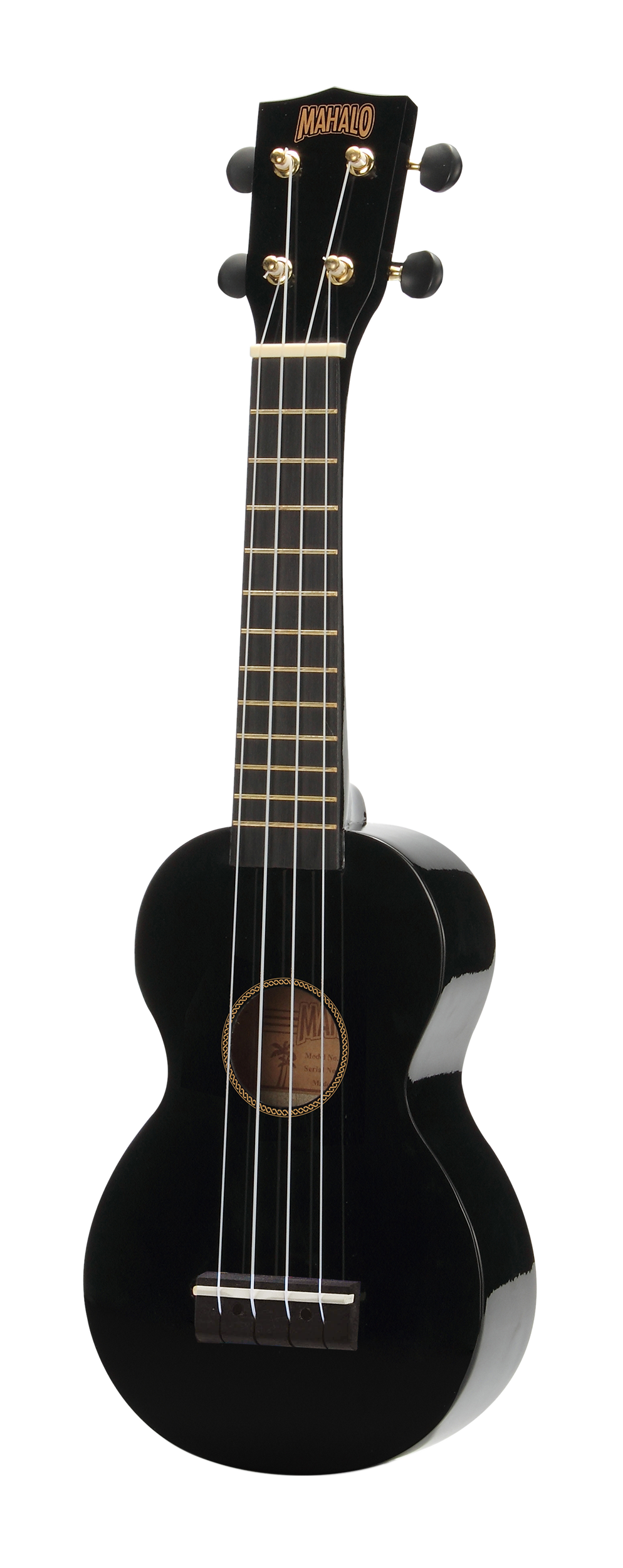 Mahalo M1 Rainbow Series Soprano Ukulele - Black