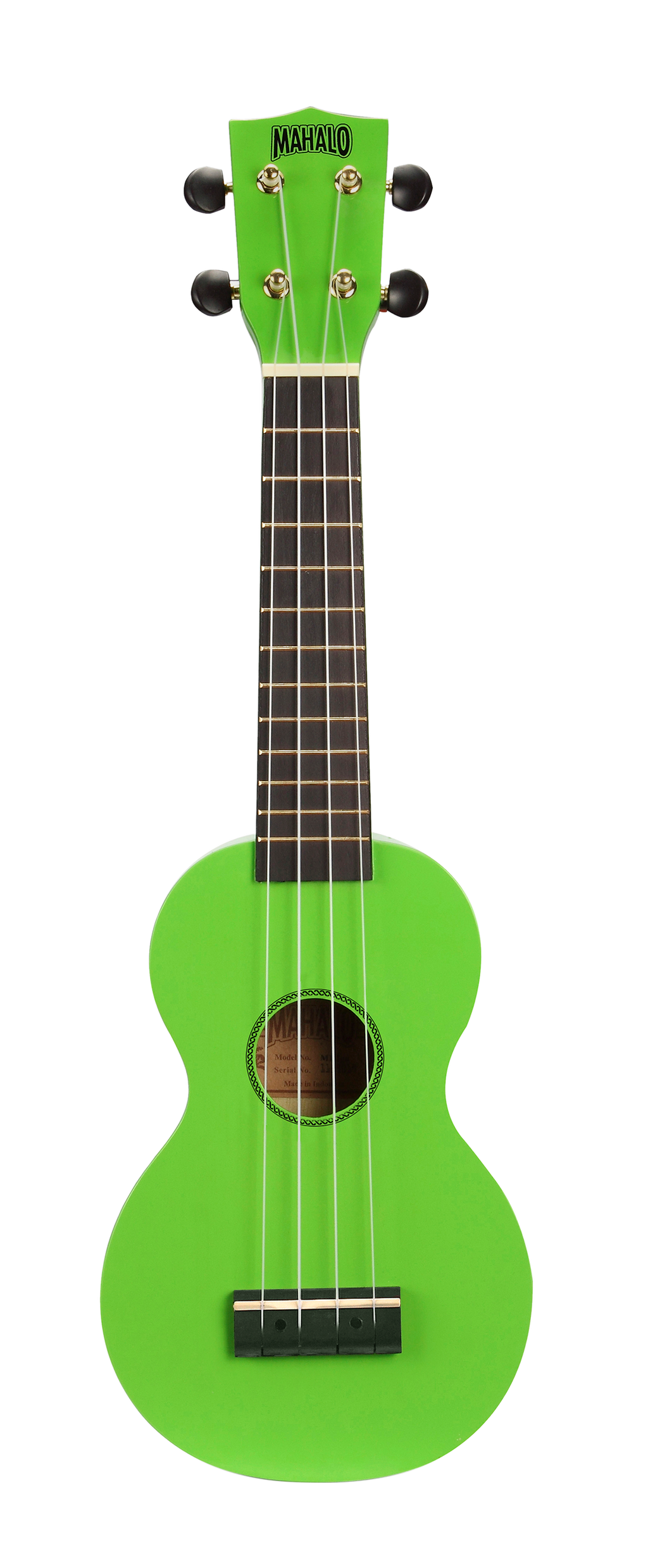 Mahalo M1 Rainbow Series Soprano Ukulele - Green