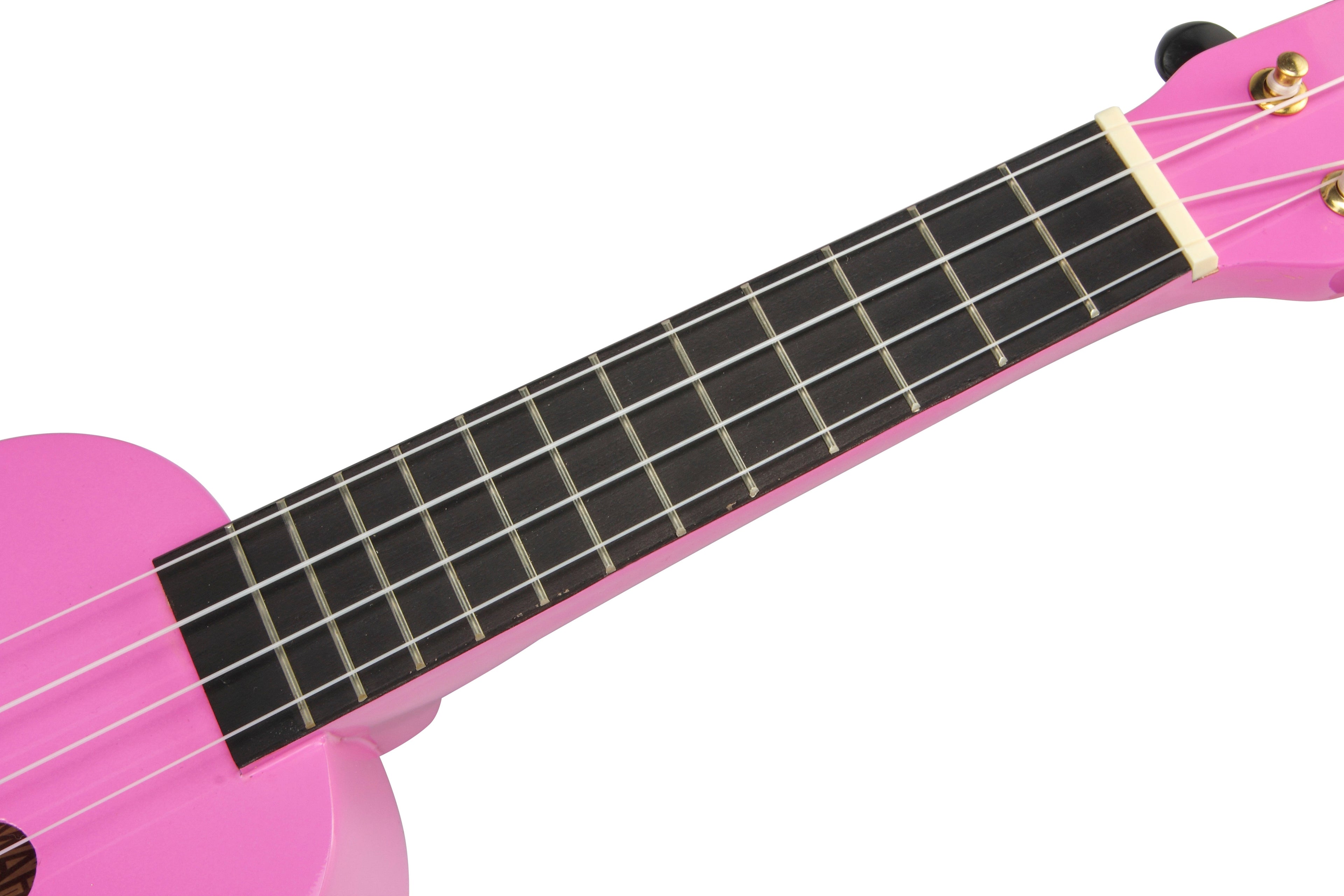 Mahalo M1 Rainbow Series Soprano Ukulele - Pink