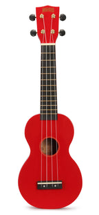 Mahalo MR1RDK Rainbow Series Ukulele Essentials Pack in Red