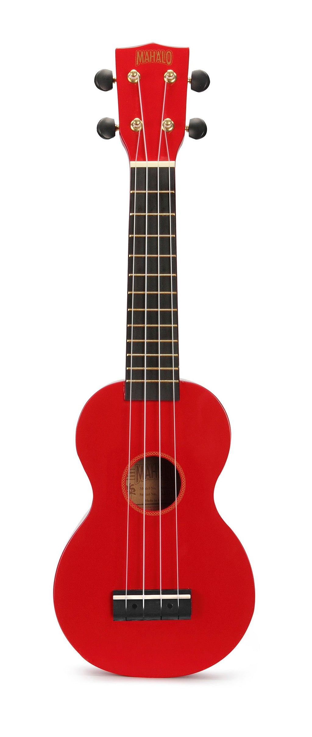 Mahalo M1 Rainbow Series Soprano Ukulele - Red