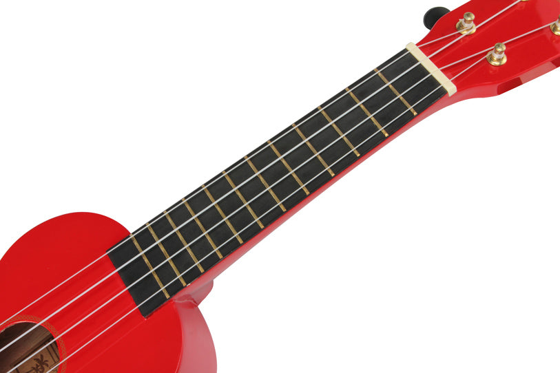 Mahalo M1 Rainbow Series Soprano Ukulele - Red