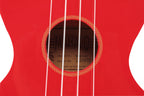 Mahalo M1 Rainbow Series Soprano Ukulele - Red