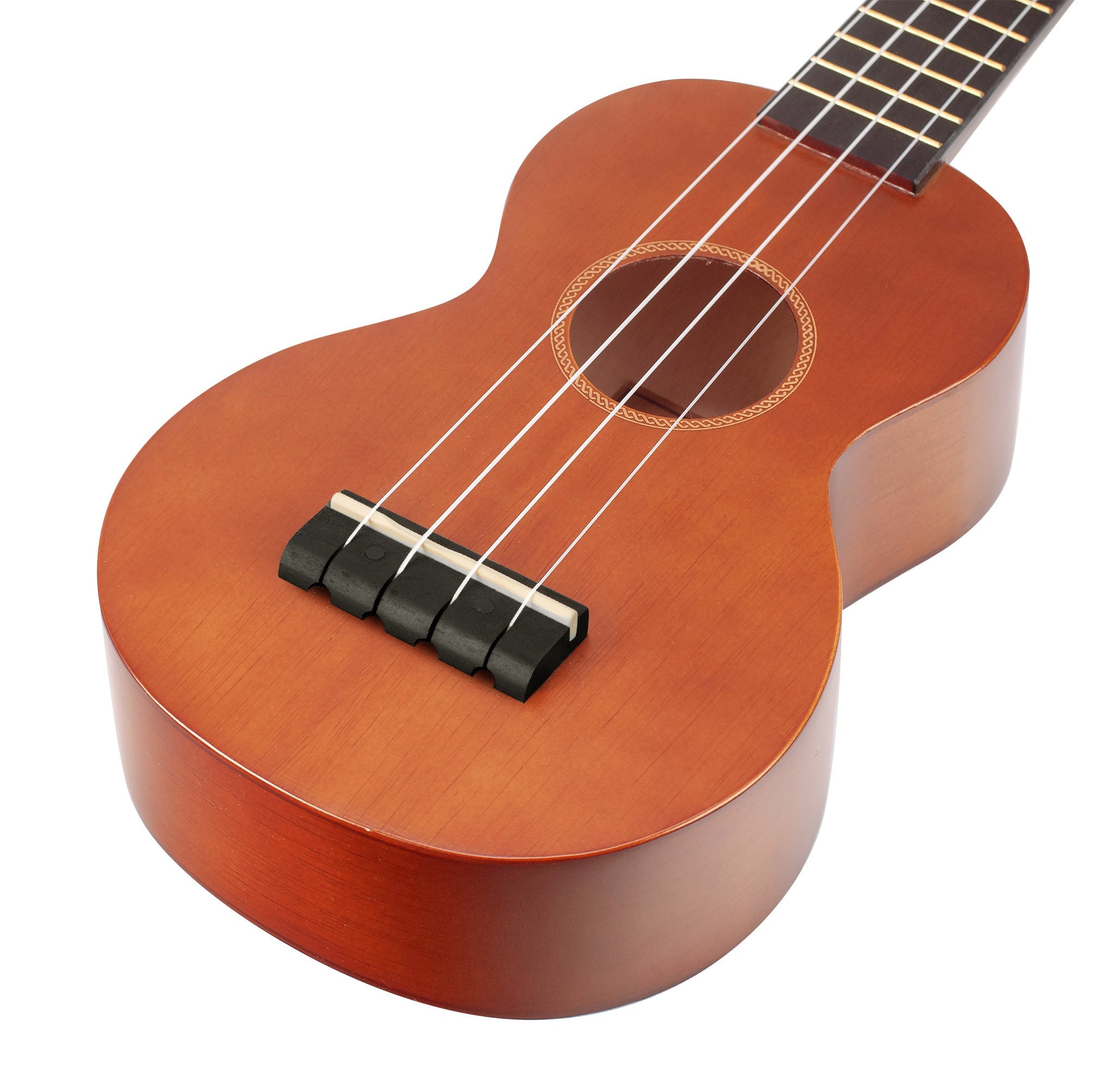 Mahalo M1 Rainbow Series Soprano Ukulele - Brown