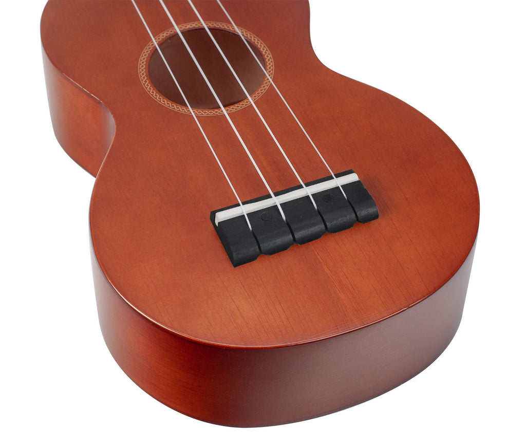 Mahalo M1 Rainbow Series Soprano Ukulele - Brown