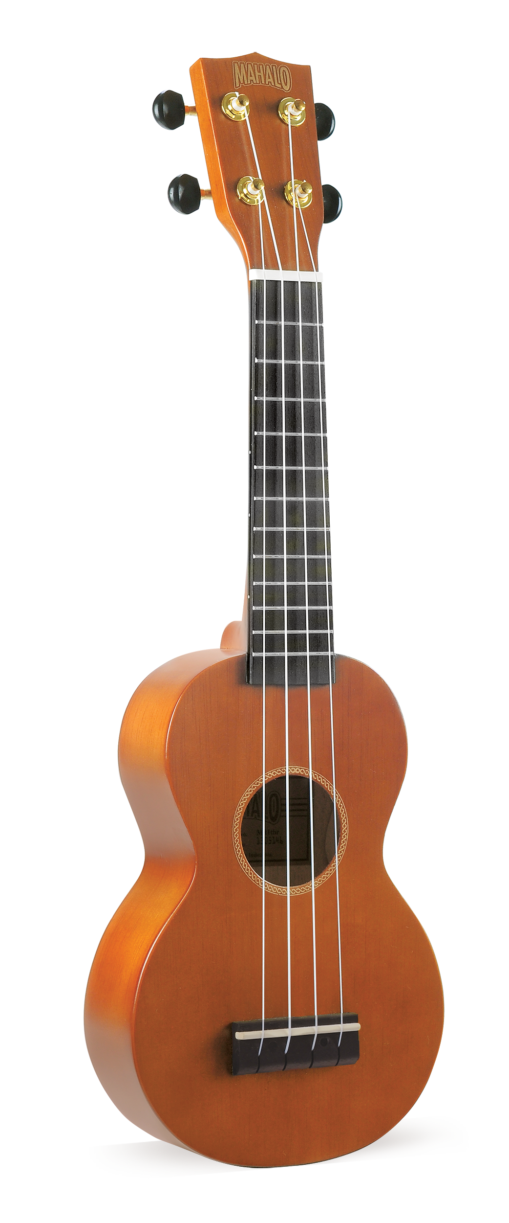Mahalo M1 Rainbow Series Soprano Ukulele - Brown
