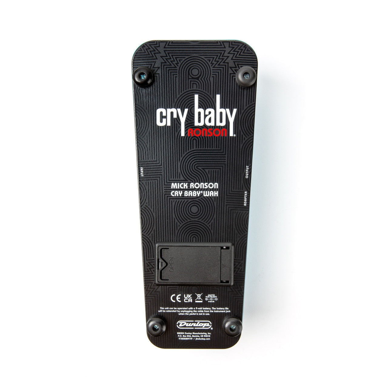 Dunlop MR95LTD Mick Ronson Crybaby Wah pedal Guitar Effects Pedal - Limited