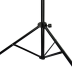 ProStand MS020 music stand with adjustable height and sheet music holder, ideal for musicians and performers.