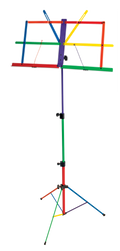 Xtreme MS109H Harlequin Music Stand - Rainbow