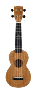 Mahalo MS1TBR Slimline Ukulele in Transparent Brown