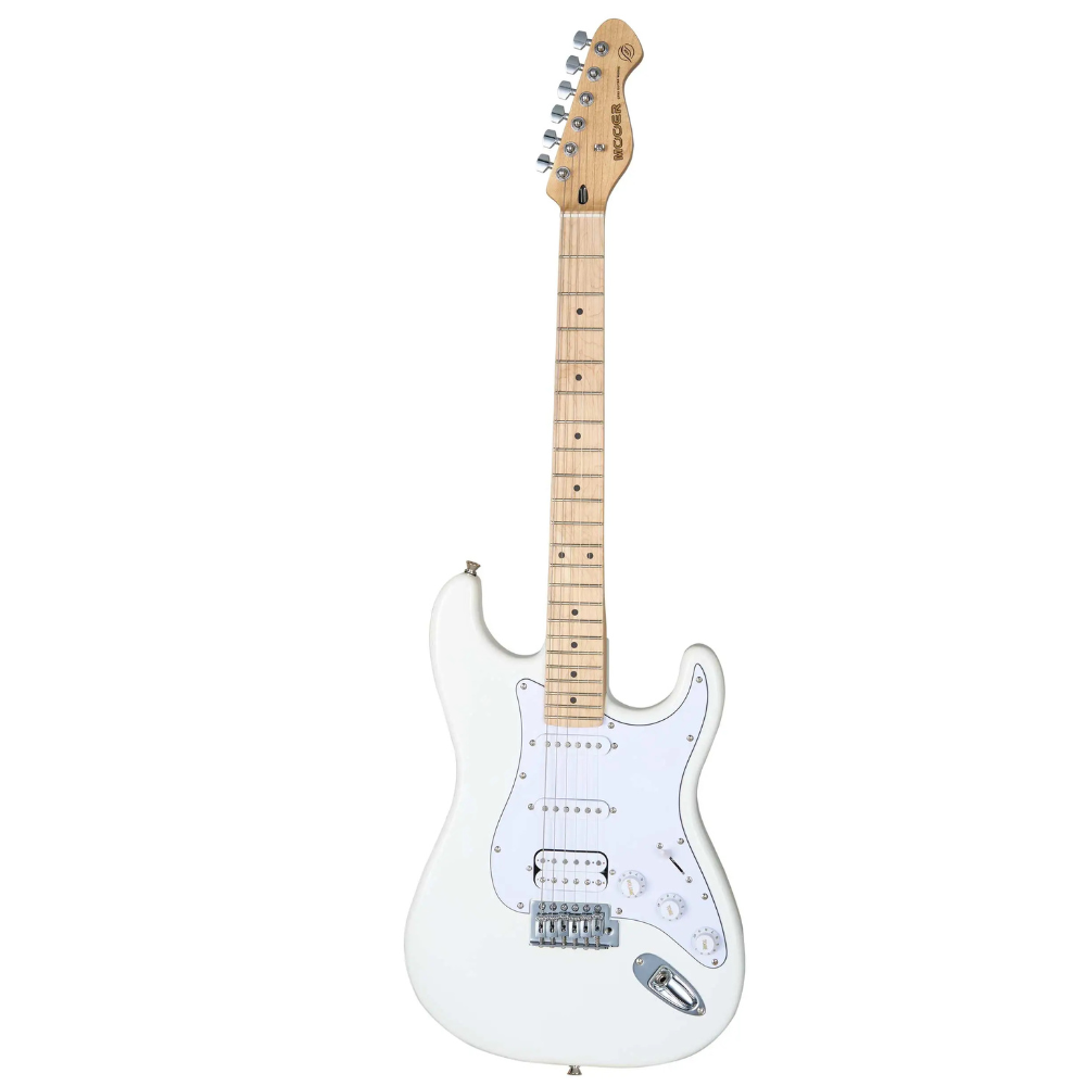 Mooer MSC11 ST-Style Electric Guitar - Polar White