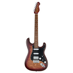 Mooer MSC20 Electric Guitar - Amber Brown