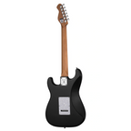 Mooer MSC10 ST-Style Electric Guitar - Black/White Scratch Plate