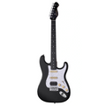 Mooer MSC10 ST-Style Electric Guitar - Black/White Scratch Plate