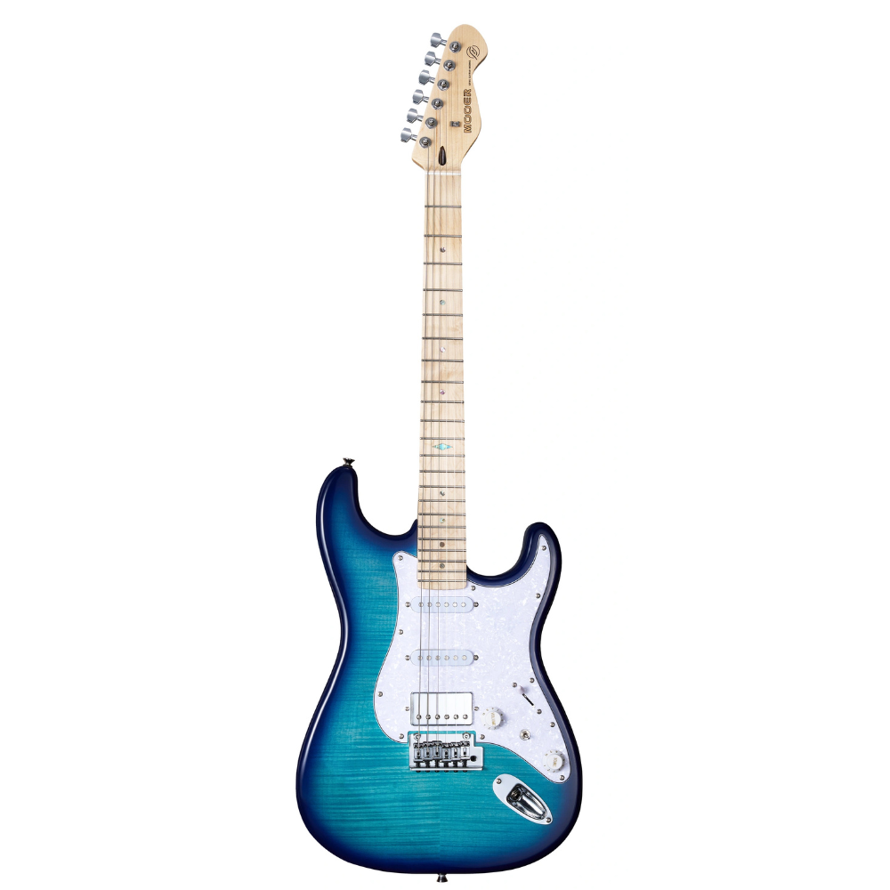 Mooer MSC30 Electric Guitar - Lake Blue