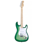 Mooer MSC30 Electric Guitar - Lemon Green