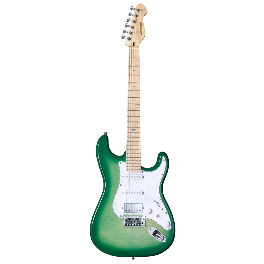 Mooer MSC30 Electric Guitar - Lemon Green