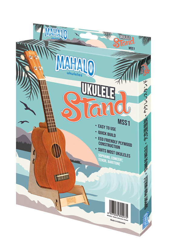 Mahalo MSS1 Wooden Ukulele Stand