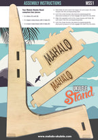 Mahalo MSS1 Wooden Ukulele Stand