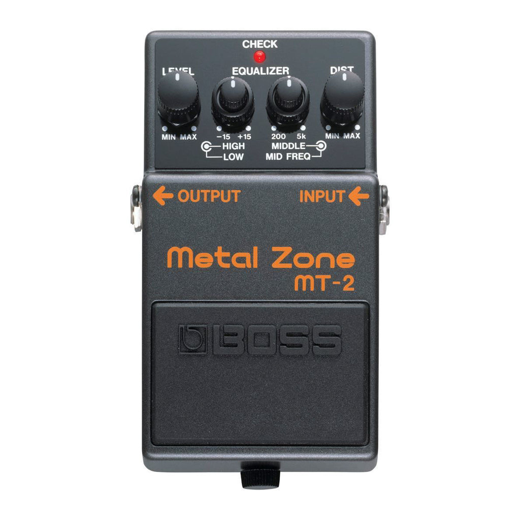 BOSS MT-2 Metal Zone Distortion Guitar Effect Pedal