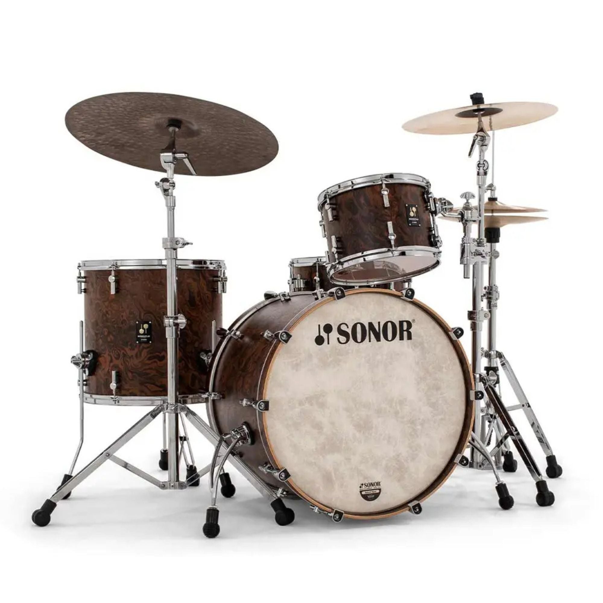 Sonor Momentum Birch Drum Kit 22" - California Burl