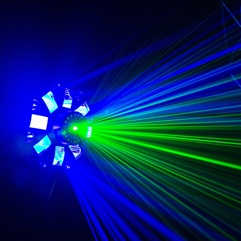 Beamz MULTIBOX 4-in-1 DJ Effect Light