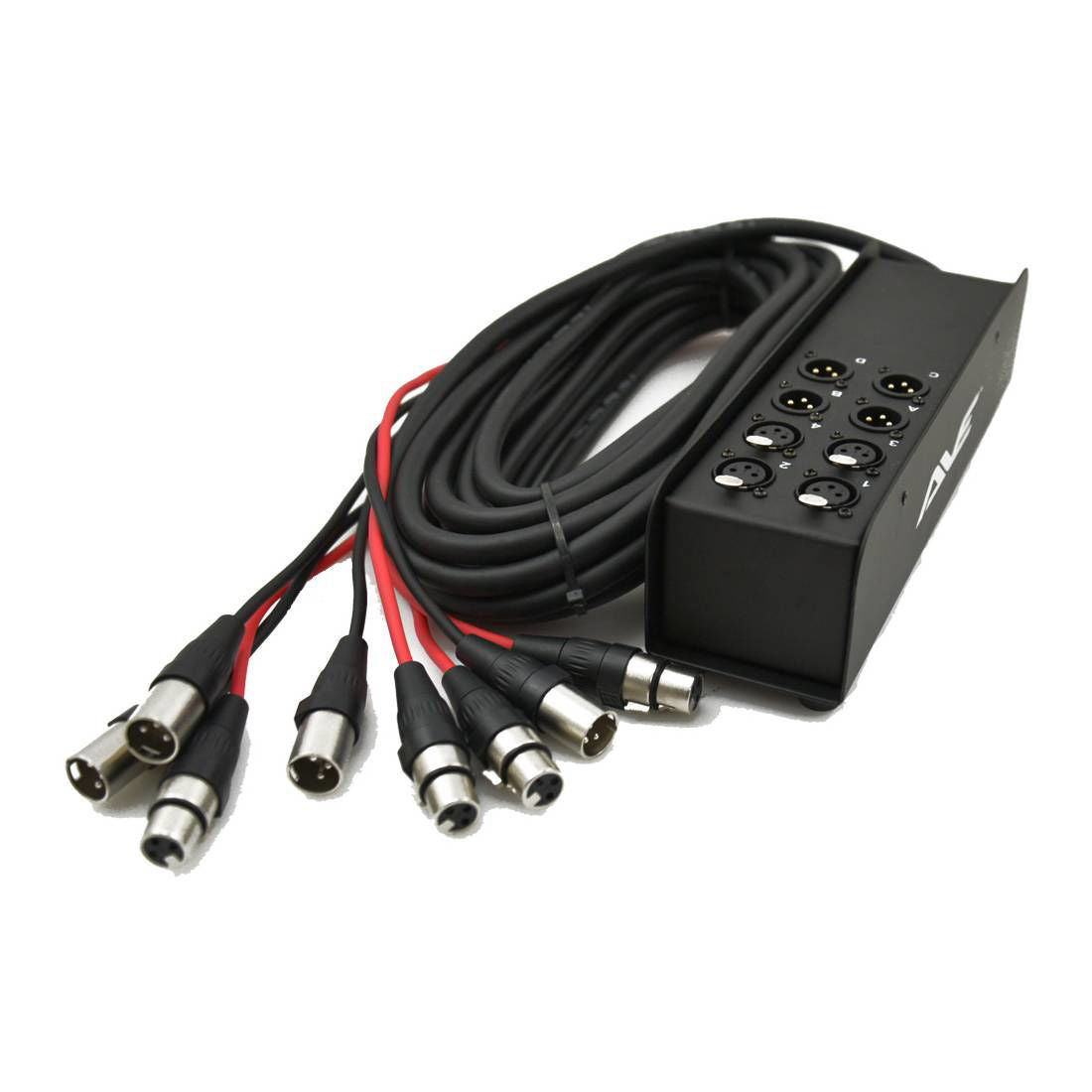 AVE MULTICORE-0810 Stage Box and Snake XLR 10m (MULTICORE0810)