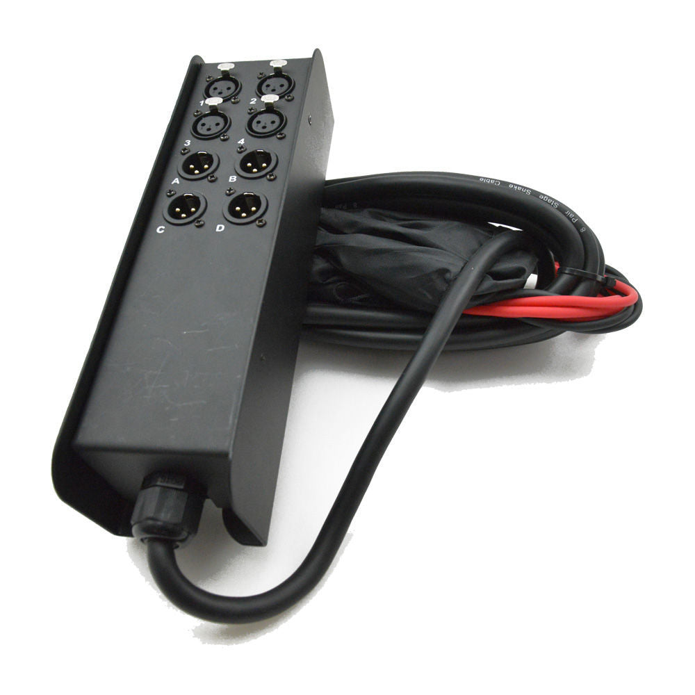 AVE MULTICORE-0810 Stage Box and Snake XLR 10m (MULTICORE0810)