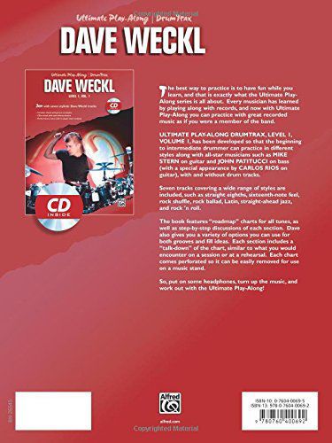Dave Weckl Ultimate Play-Along Level 1, Volume 1