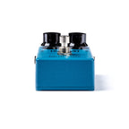 MXR Blue Box Octave Fuzz guitar effects pedal with blue casing and control knobs for octave and fuzz effects.