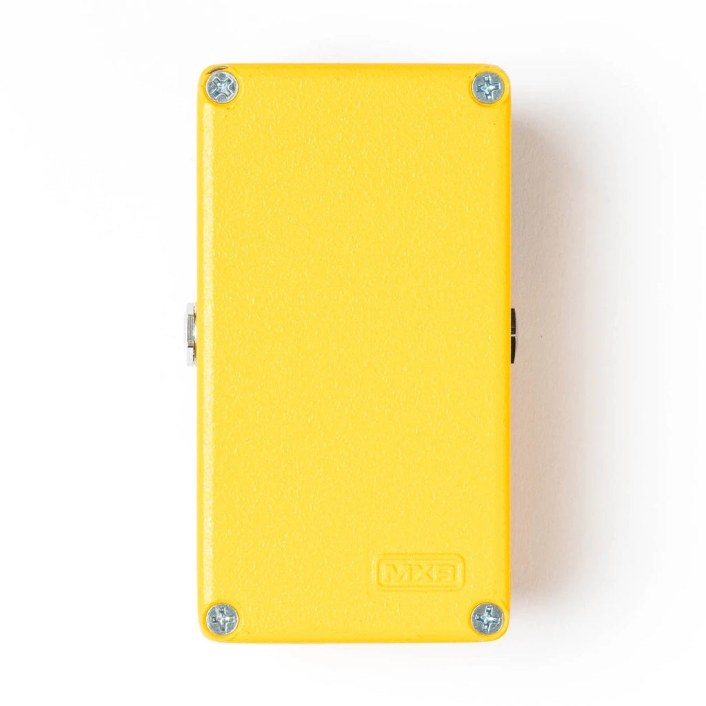 MXR Pedal Distortion+ guitar effects pedal with control knobs and input/output jacks for electric guitar sound shaping.
