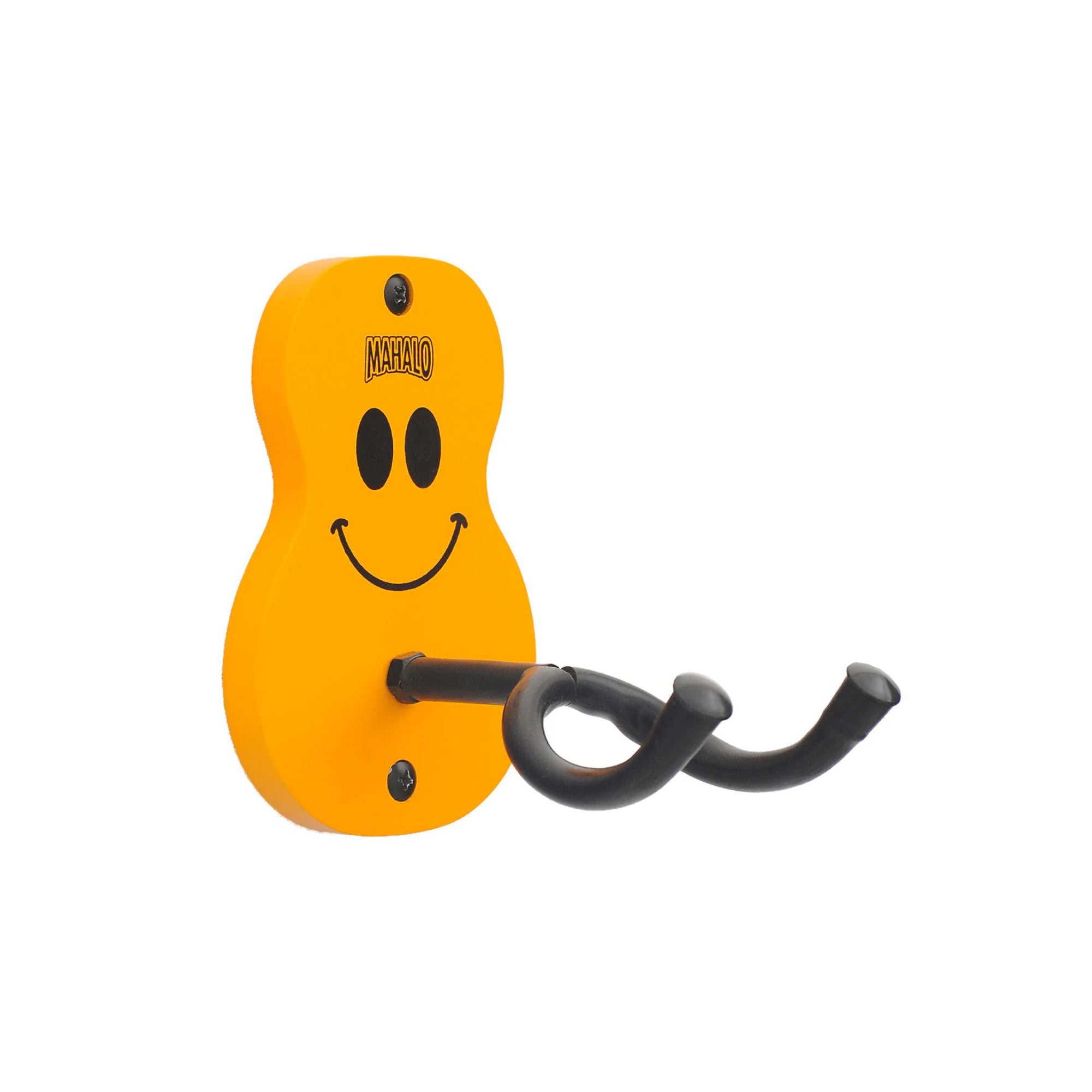 Mahalo MZHA1 Smiley Face Design Ukulele Wall Hanger