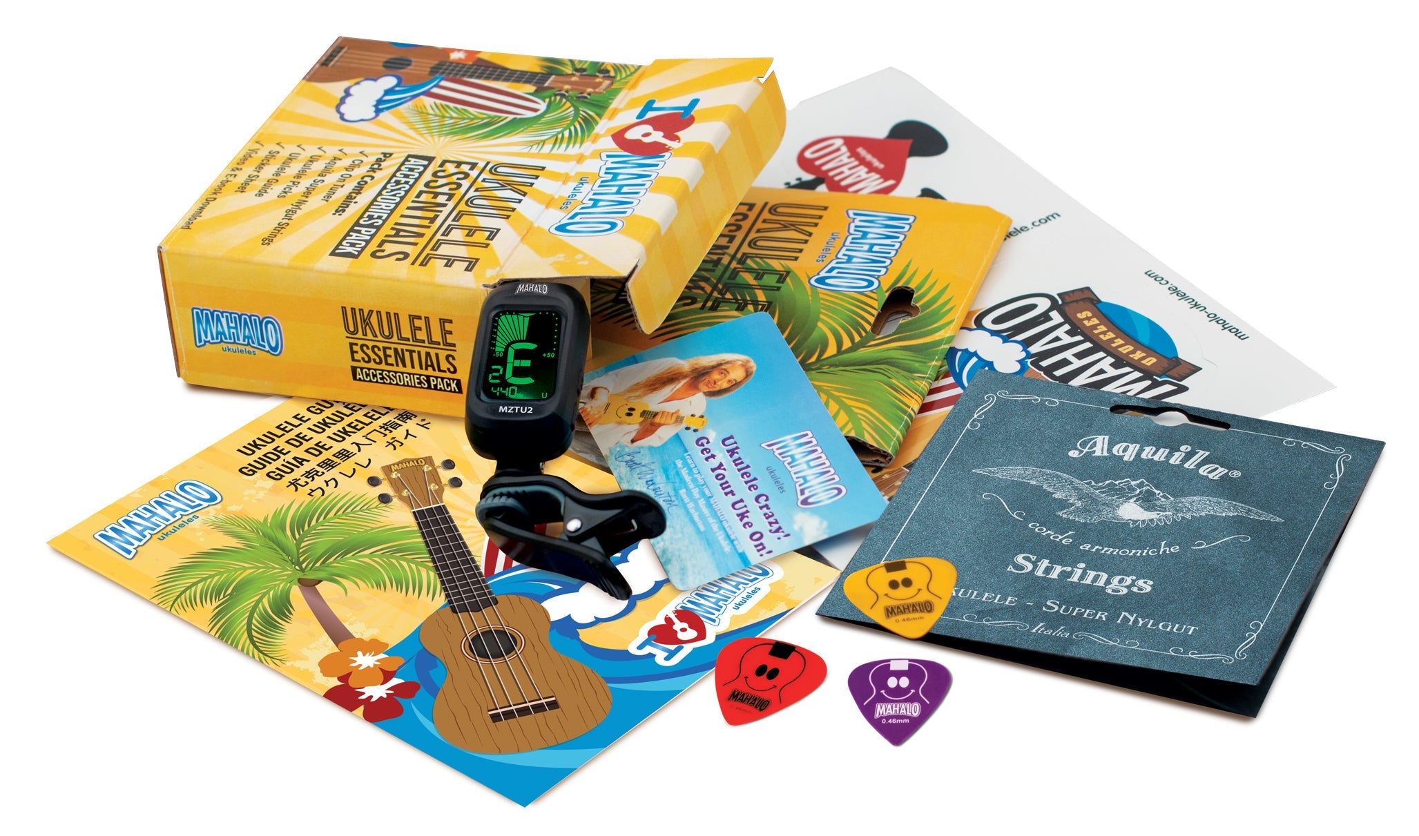 Mahalo MZK1 Ukulele Essentials Accessory Pack