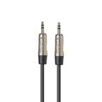 Stagg 3.5mm TRS PA audio cable, 2 meters long, with black connectors and flexible cable for professional sound connections.