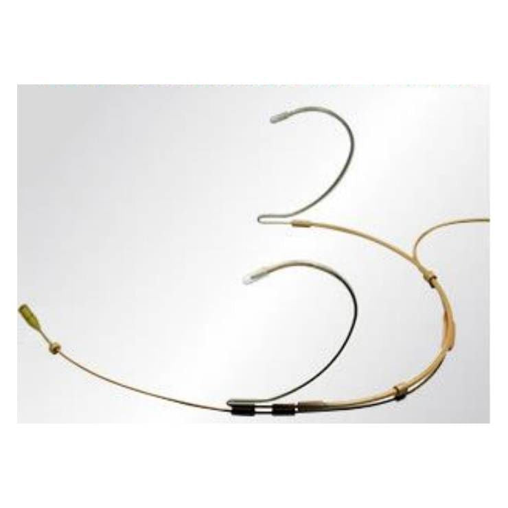 Chiayo Slimline Omni-directional Headset Microphone with Carry Case in Beige