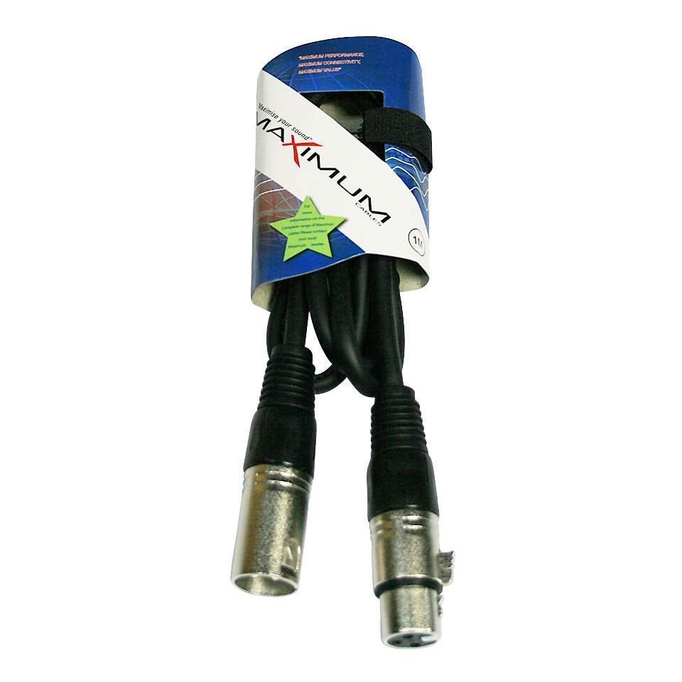 Maximum ME6010 XLR to XLR Microphone Cable - 10 Metres
