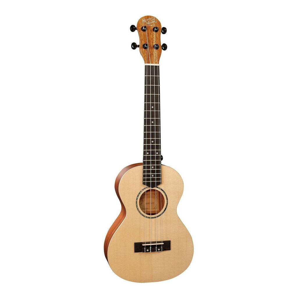 Barnes & Mullins BMUK6C Concert Ukulele with Solid Spruce Top - Satin Natural