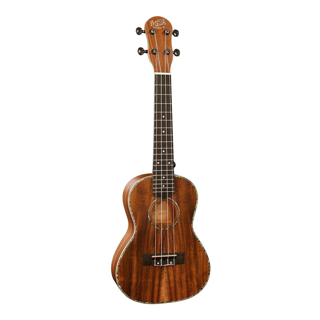 Barnes & Mullins Concert Ukulele in Koa