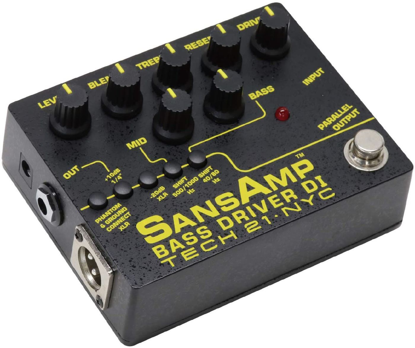 Tech 21 SansAmp Bass Driver DI v2 Bass Preamp and DI Pedal