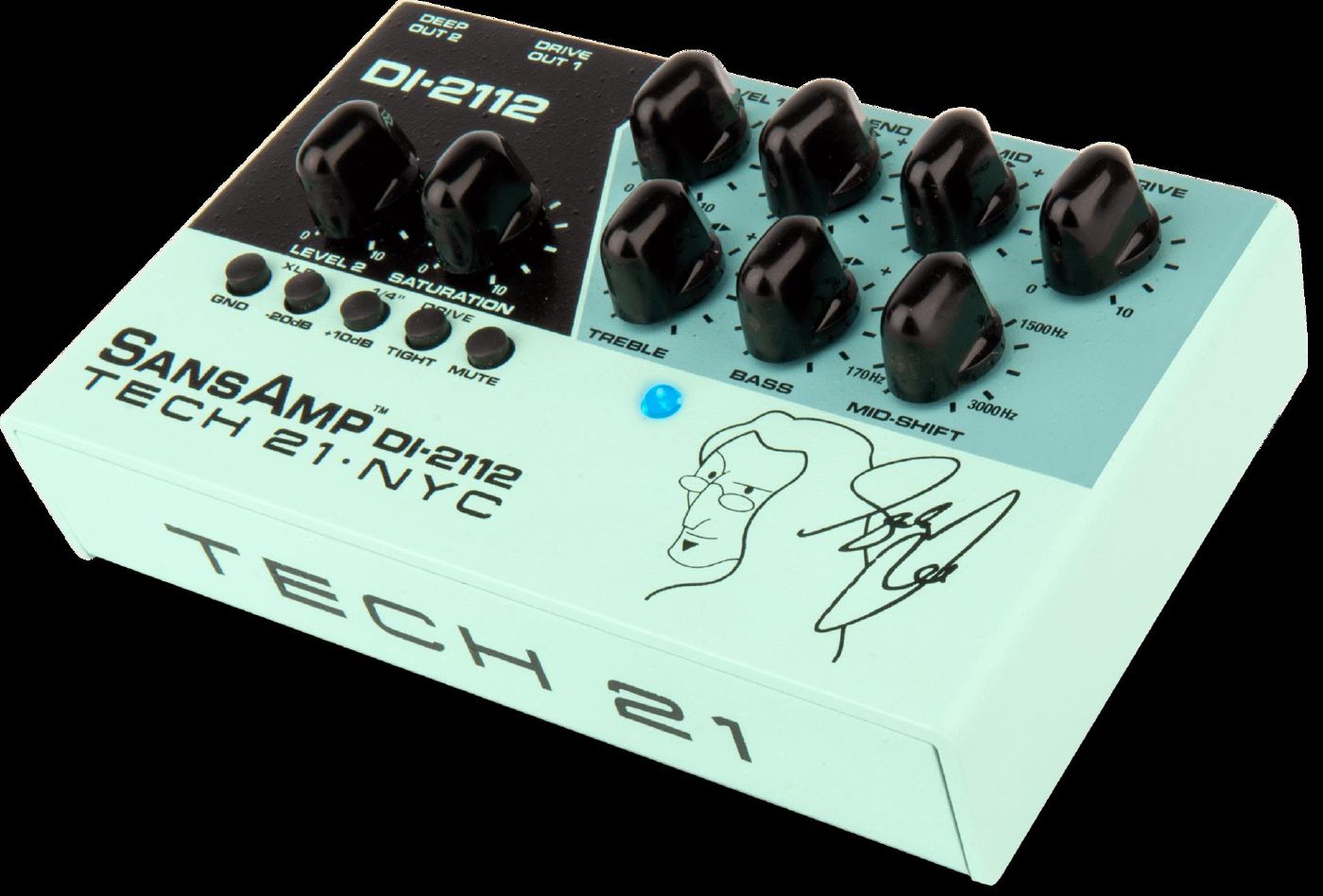Tech 21 SansAmp DI-2112 Geddy Lee Signature DI