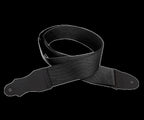 Franklin 2 Inch Black Polyweb Guitar Strap