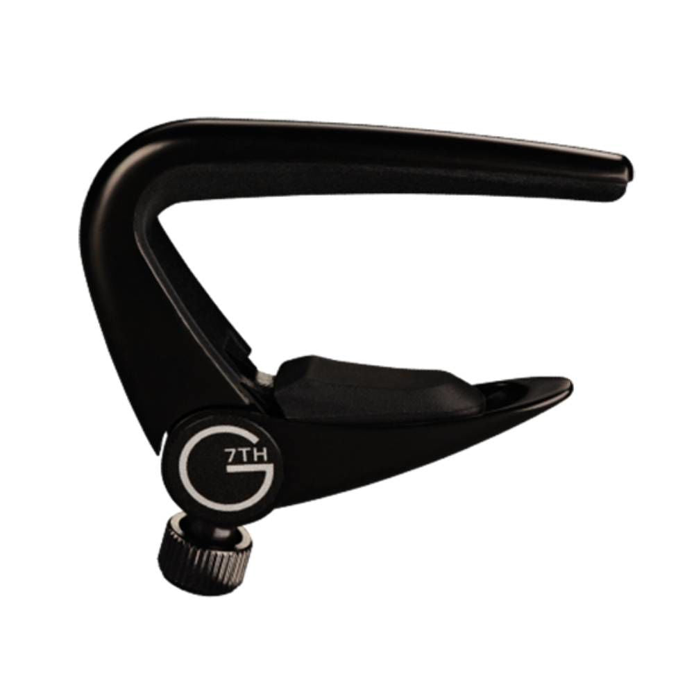 G7 Newport 6 String Guitar Capo Black
