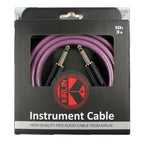 Kirlin KIPW201BPU-10 PVC Woven Guitar Cable 10Ft Purple