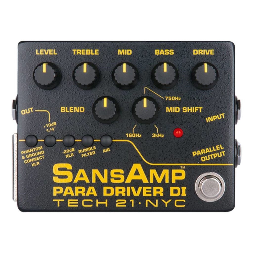 Tech 21 SansAmp Para Driver DI Preamp/Pedal (V2)