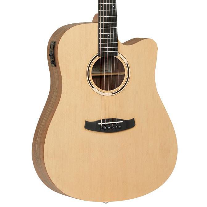 Tanglewood TDBTDCEHR Discovery Exotic Dreadnought Acoustic Guitar - Hawaiian Rainwood