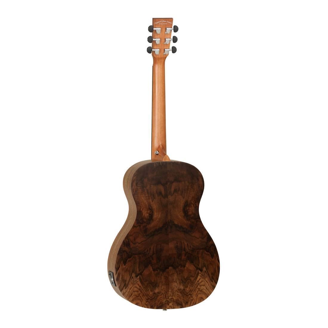 Tanglewood TDBTPEHR Discovery Exotic Parlour Acoustic Guitar in Hawaiian Rainwood Back