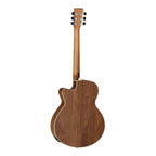 Tanglewood Discovery Exotic Super Folk Acoustic Electric Guitar - Black Walnut
